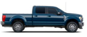 2022 Ford Super Duty® F-250 LARIAT Crew Cab in Antimatter Blue