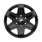 17” Black High Gloss-Painted Aluminum Wheels