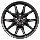 19” X 9.5” (F) 19” X 10” (R) Tarnished Dark-Painted Low Gloss Aluminum Wheels
