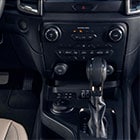 Leather-Wrapped Steering Wheel And Shifter